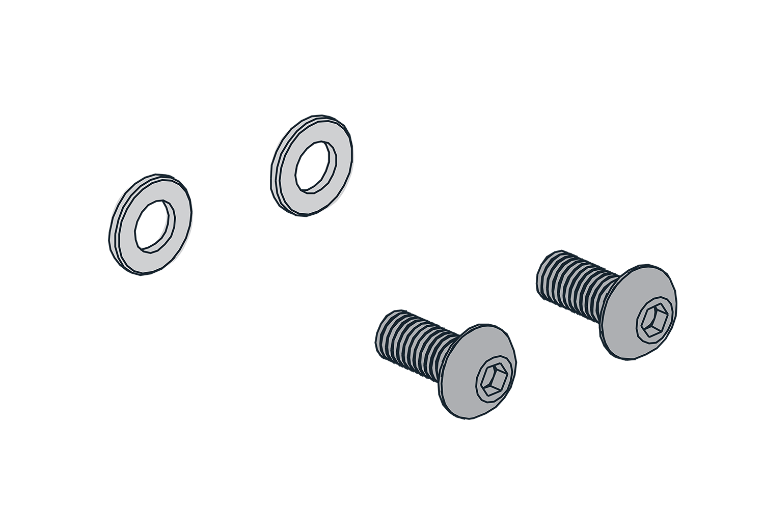 Roller Valve Fastening Kit